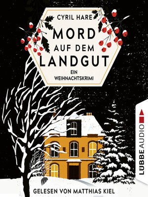 cover image of Mord auf dem Landgut--Ein Weihnachtskrimi